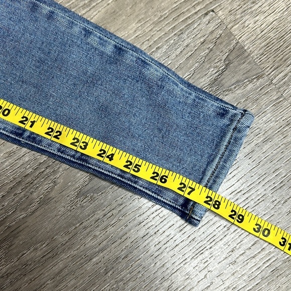 NWT Good American Good Legs Distressed High-Rise Skinny Jeans Shadow Pocket 2/26 - Picture 13 of 14